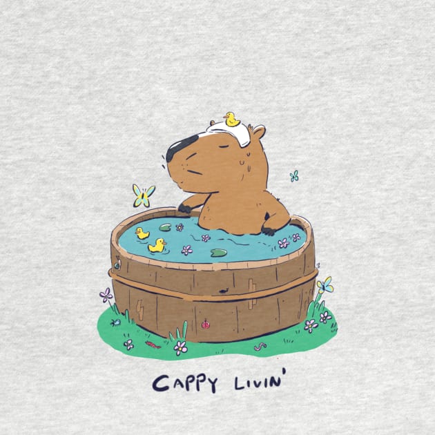 Cute Capybara by YipeeKaiYay